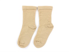 Lil Atelier socks warm sand wool (2-pack)